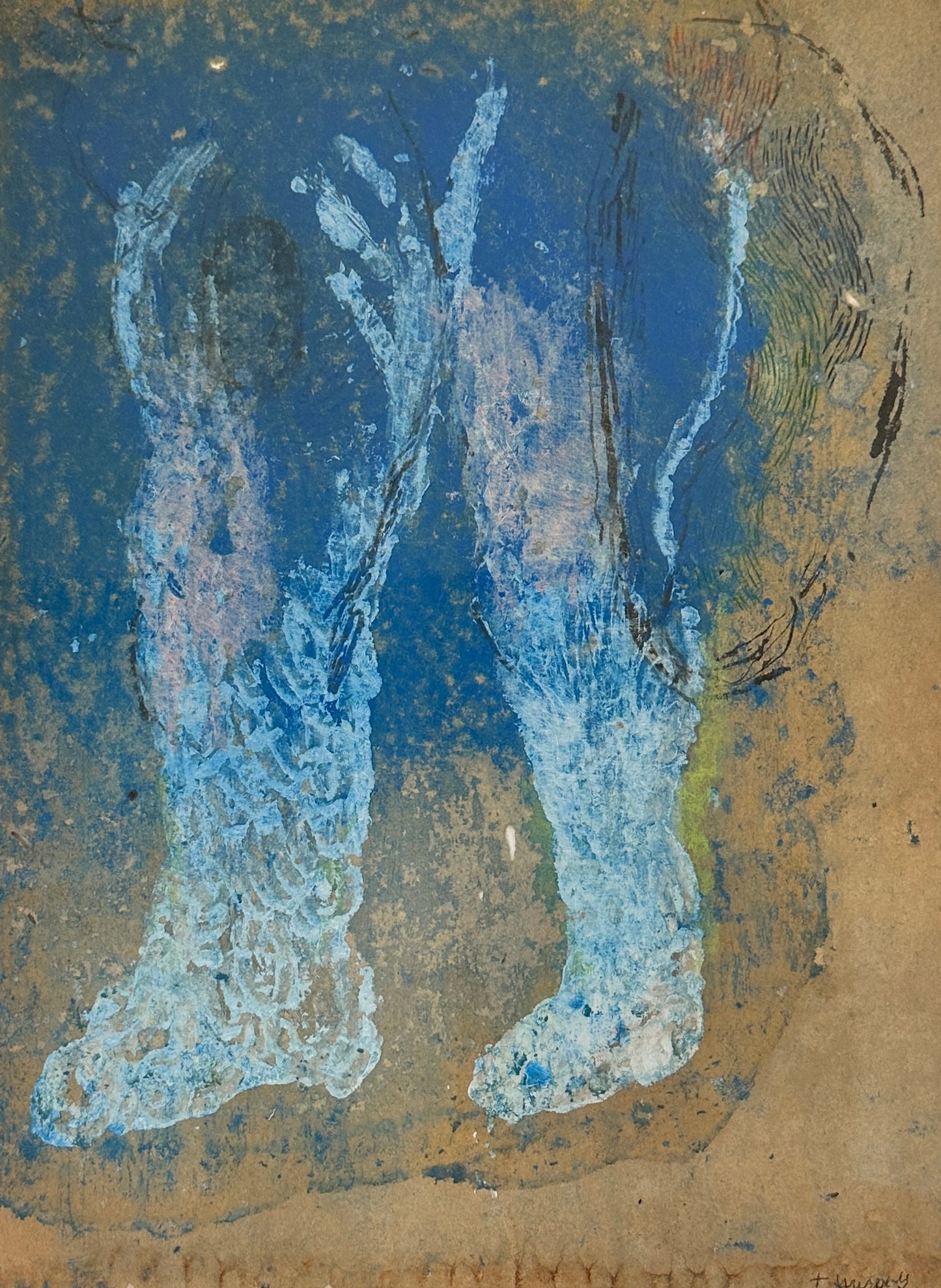 Tim Hussey · Mixed Media on Paper