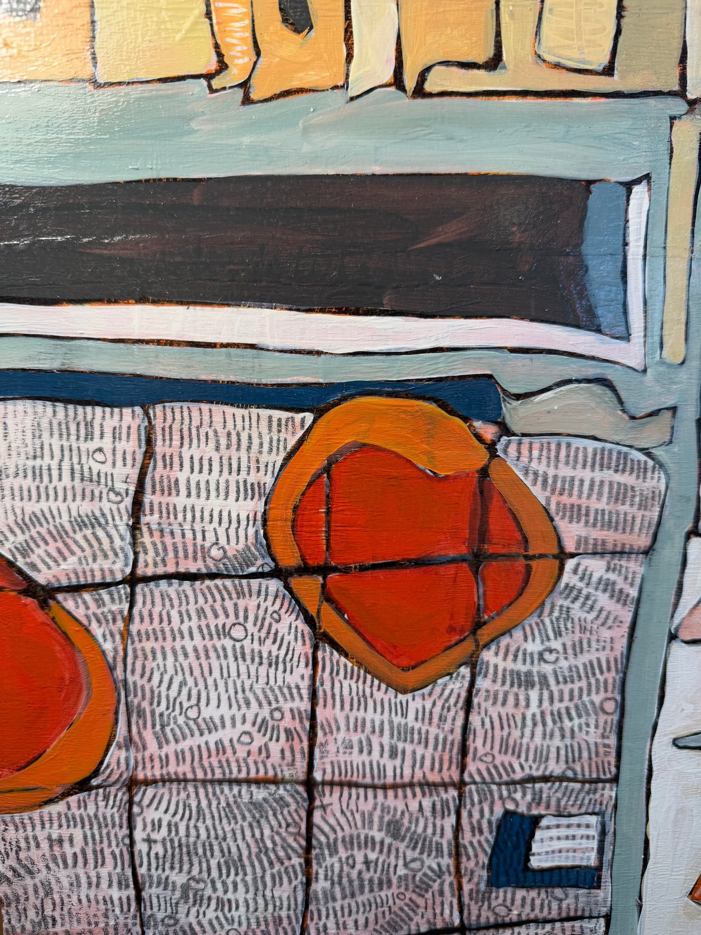Laurie McIntosh Acyrlic on Board