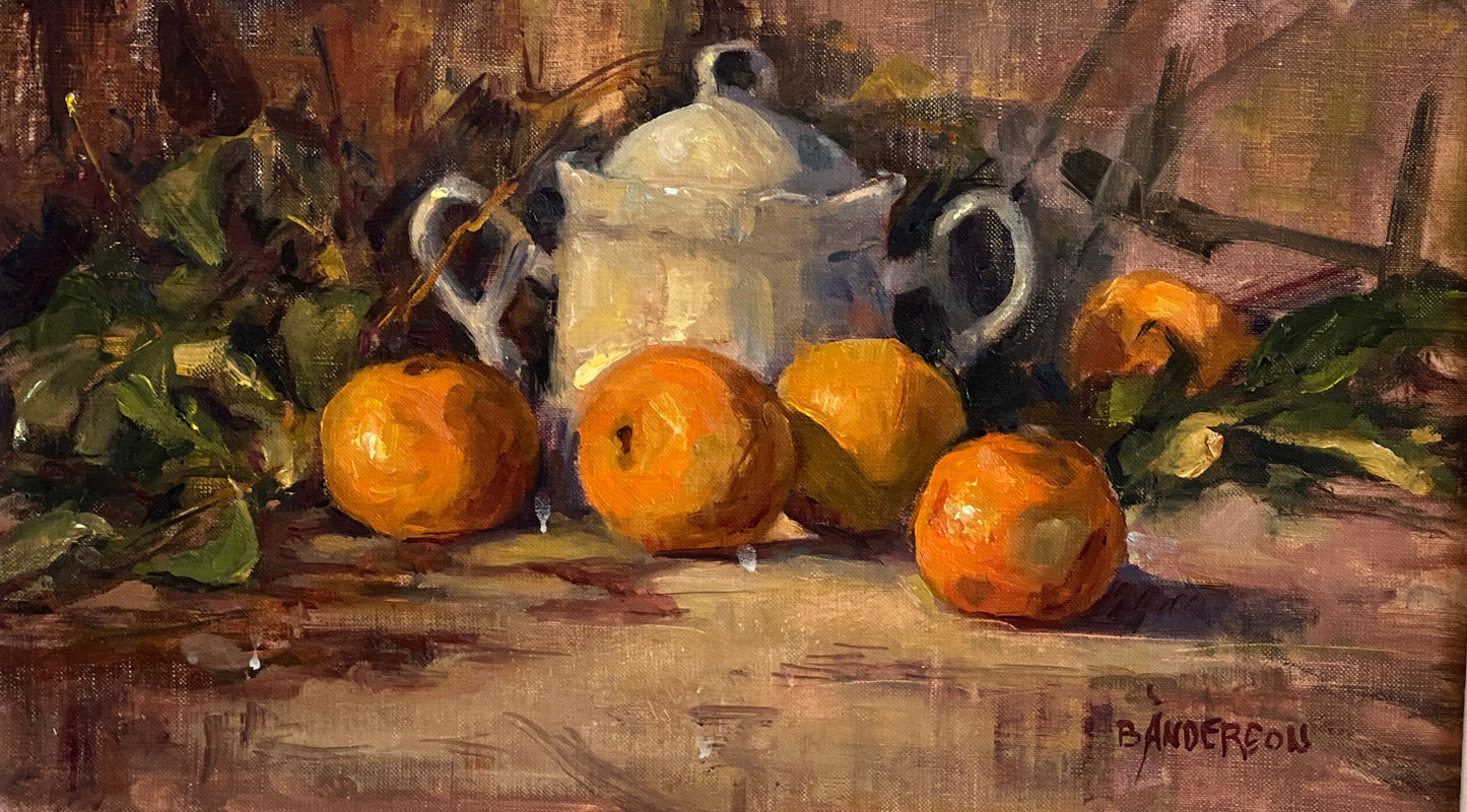 Bonnie Anderson Oil on Board