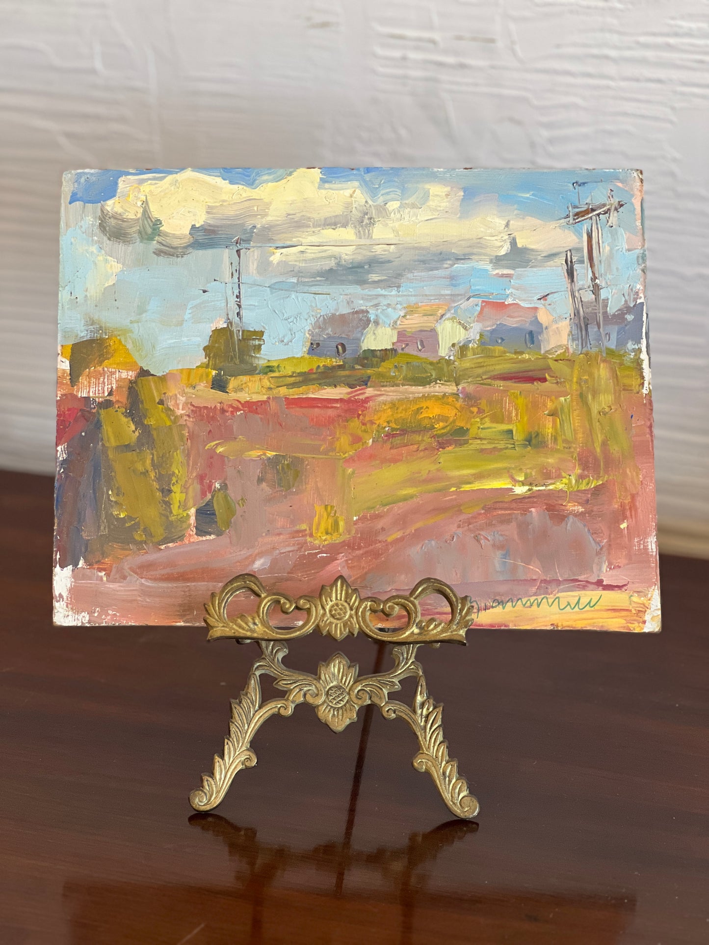Mary Giammarino Original Acrylic and Oil on Panel