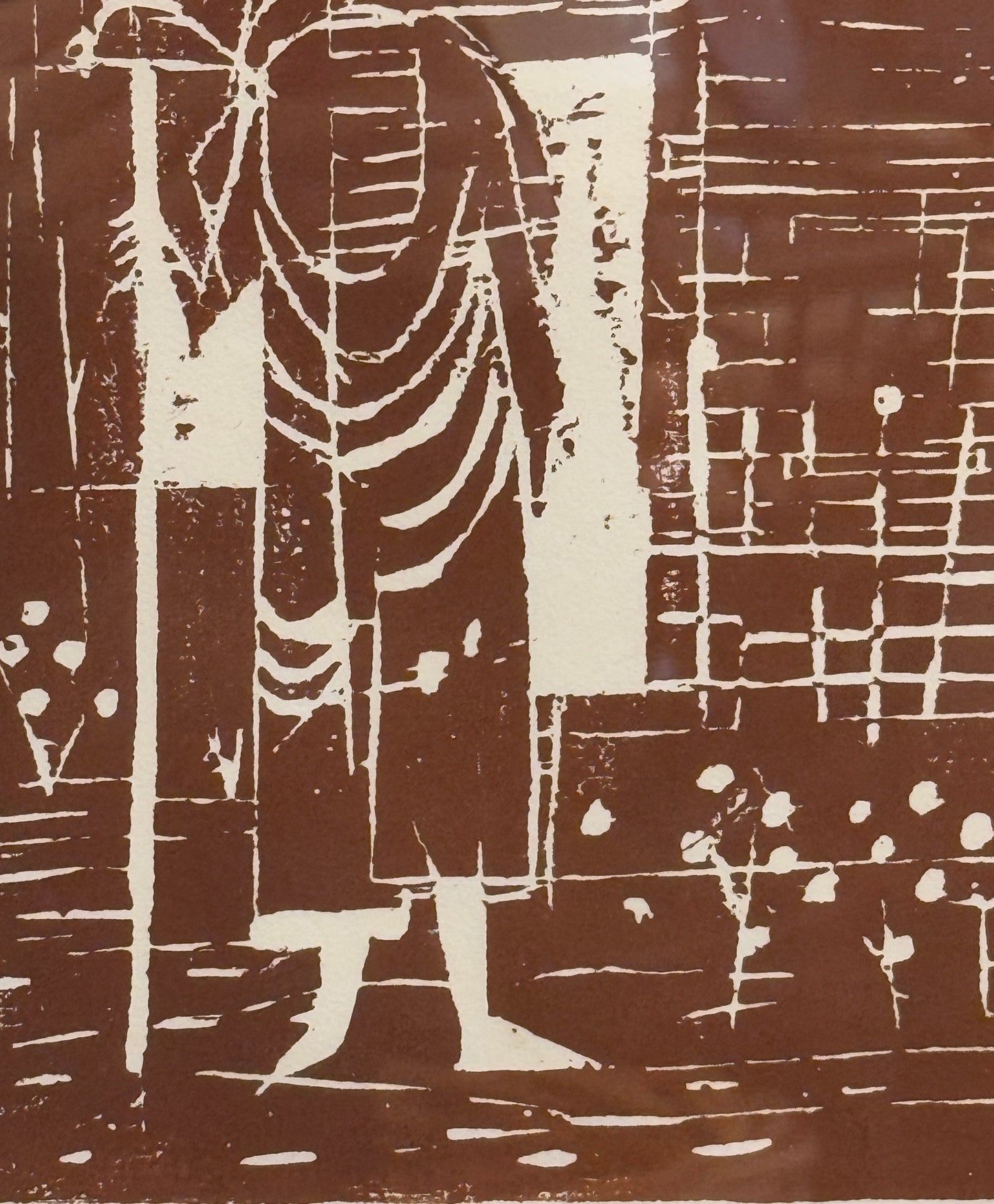 Don Zanfagna, Woodcut on Paper