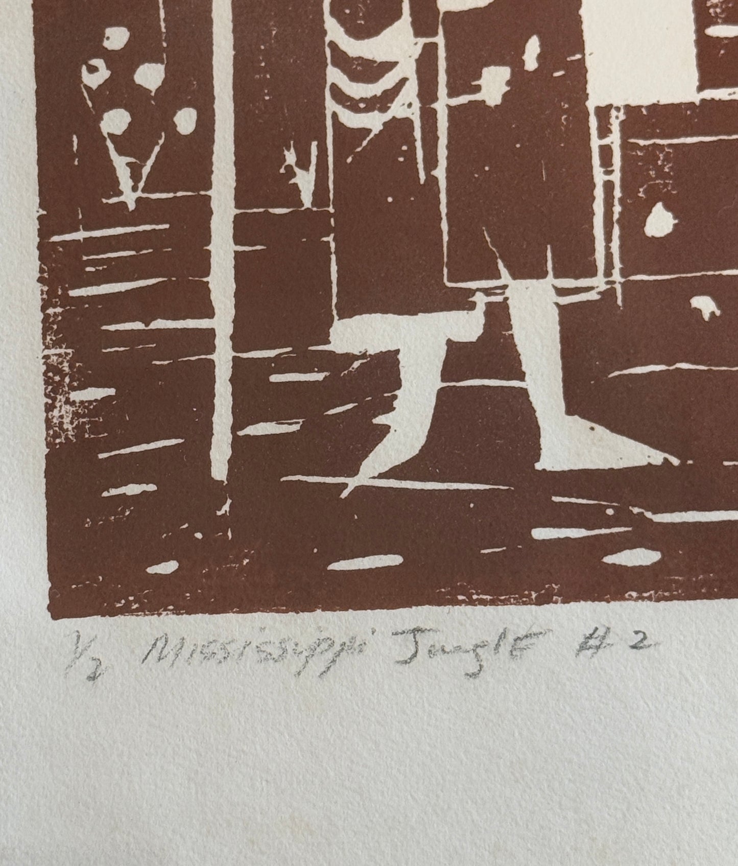 Don Zanfagna, Woodcut on Paper