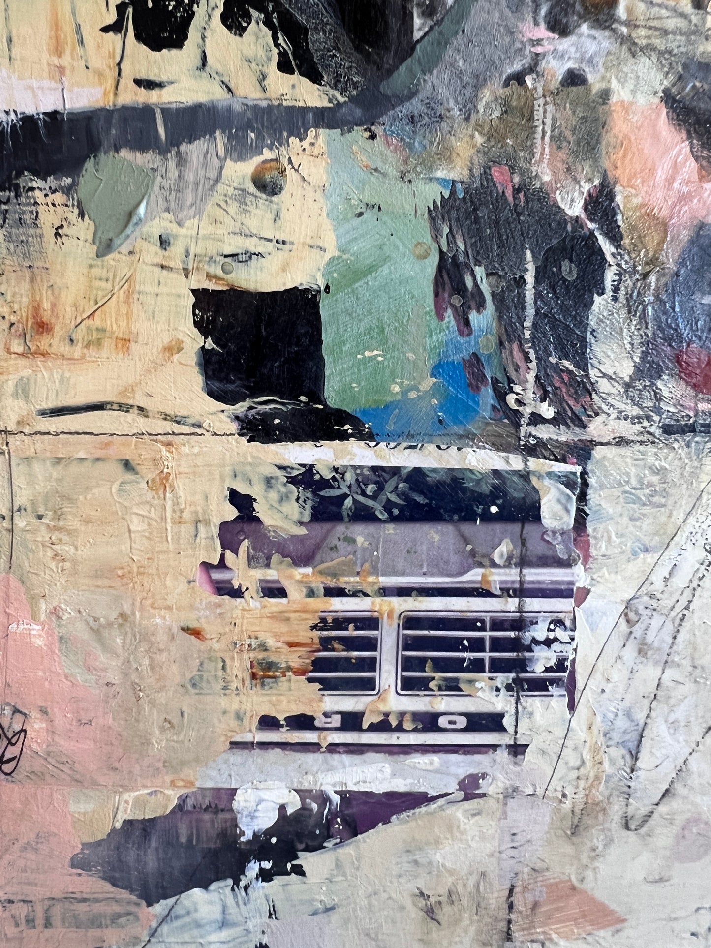 Donna Weathers, Mixed Media "Affordable Change"