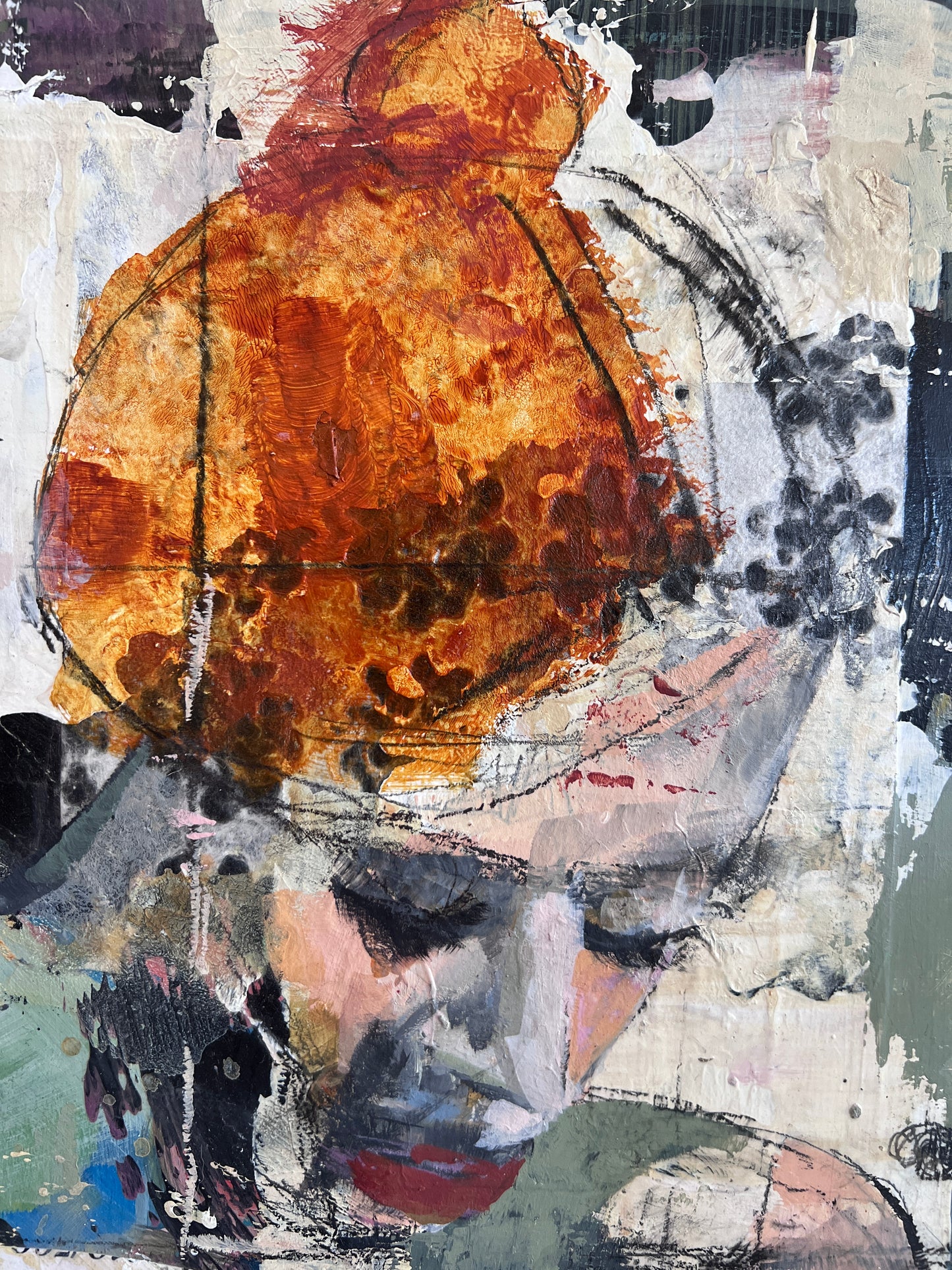 Donna Weathers, Mixed Media "Affordable Change"