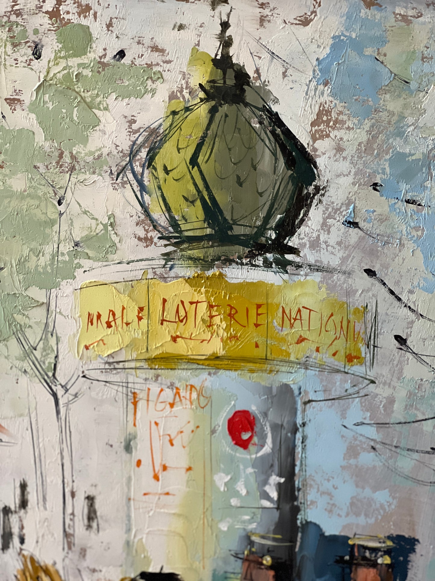 Patricia Cunningham Oil on Board
