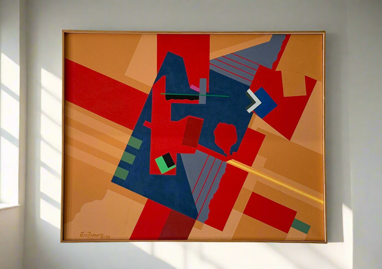 Don Zanfagna Mixed Media on Canvas