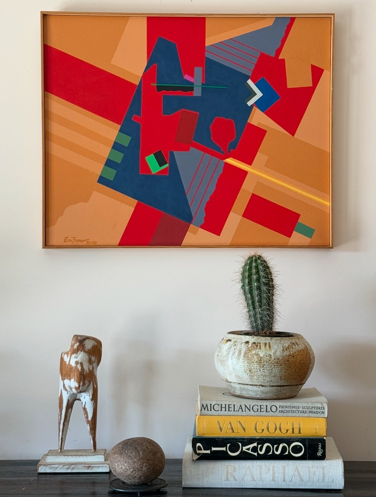 Don Zanfagna Mixed Media on Canvas