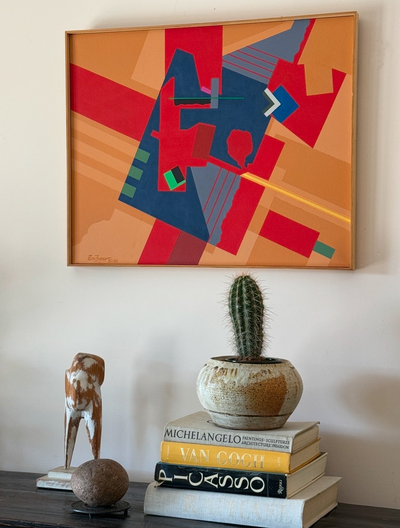 Don Zanfagna Mixed Media on Canvas