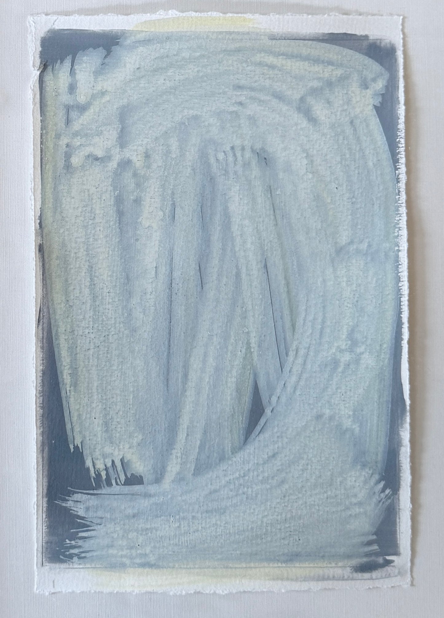 Lynne Riding "Winter 2004, No 1" Gouache on Paper