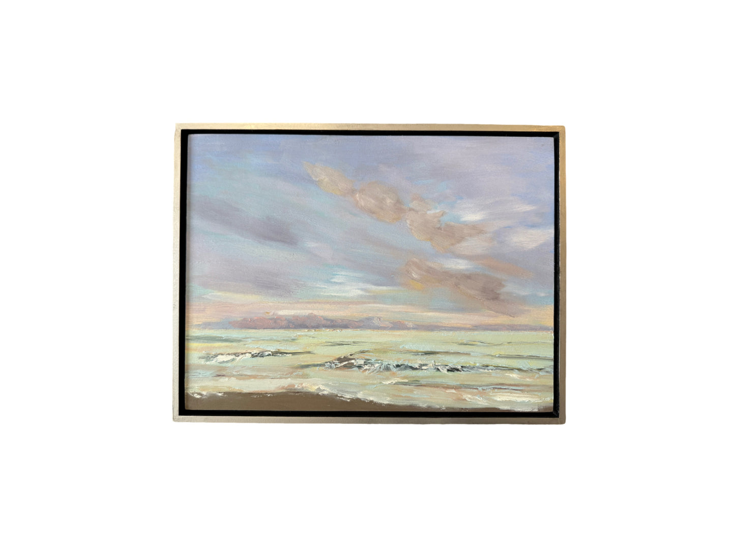 Lynne Riding "Folly Beach, Sunset No-3" Oil on Panel