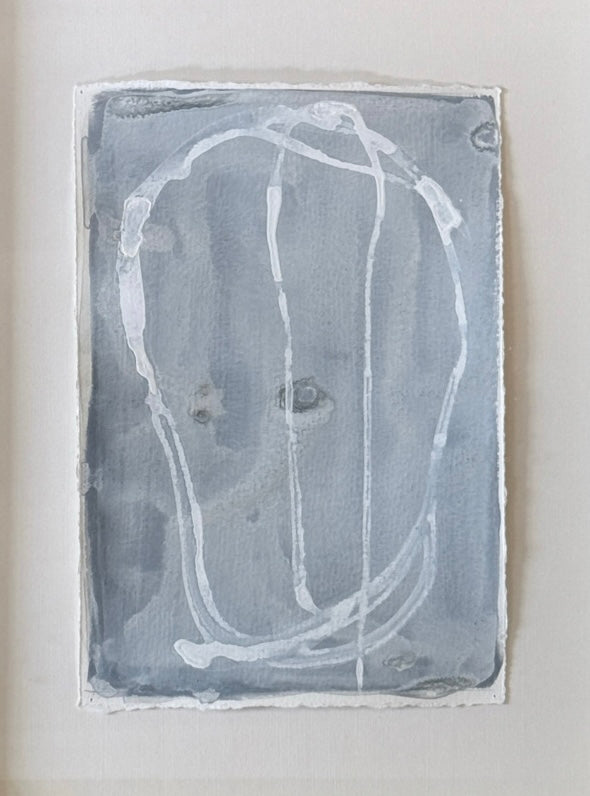 Lynne Riding "Winter 2002, No 2" Gouache on Paper