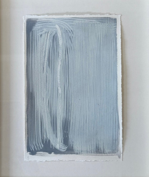 Lynne Riding "Winter 2004, No 5" Gouache on Paper