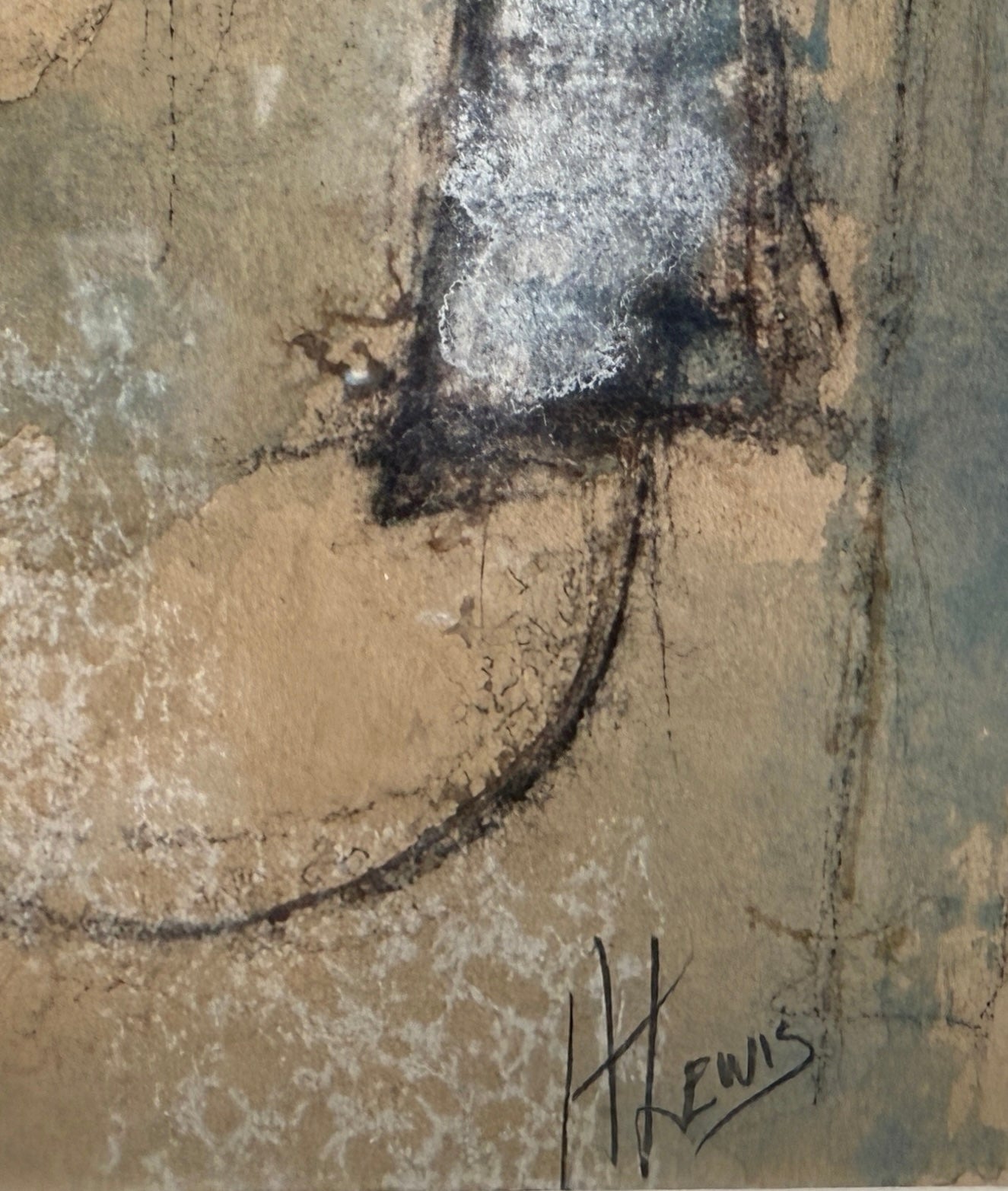 Harold Lewis, Watercolor on Paper