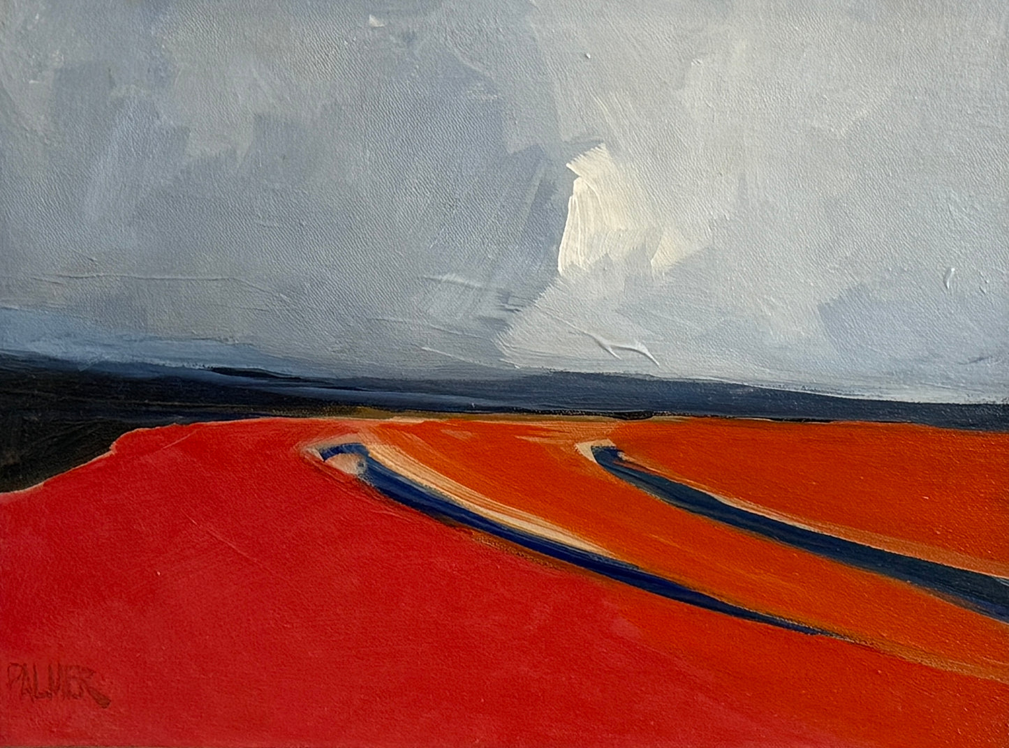 Bruce Palmer "Island Shore" Oil on Canvas