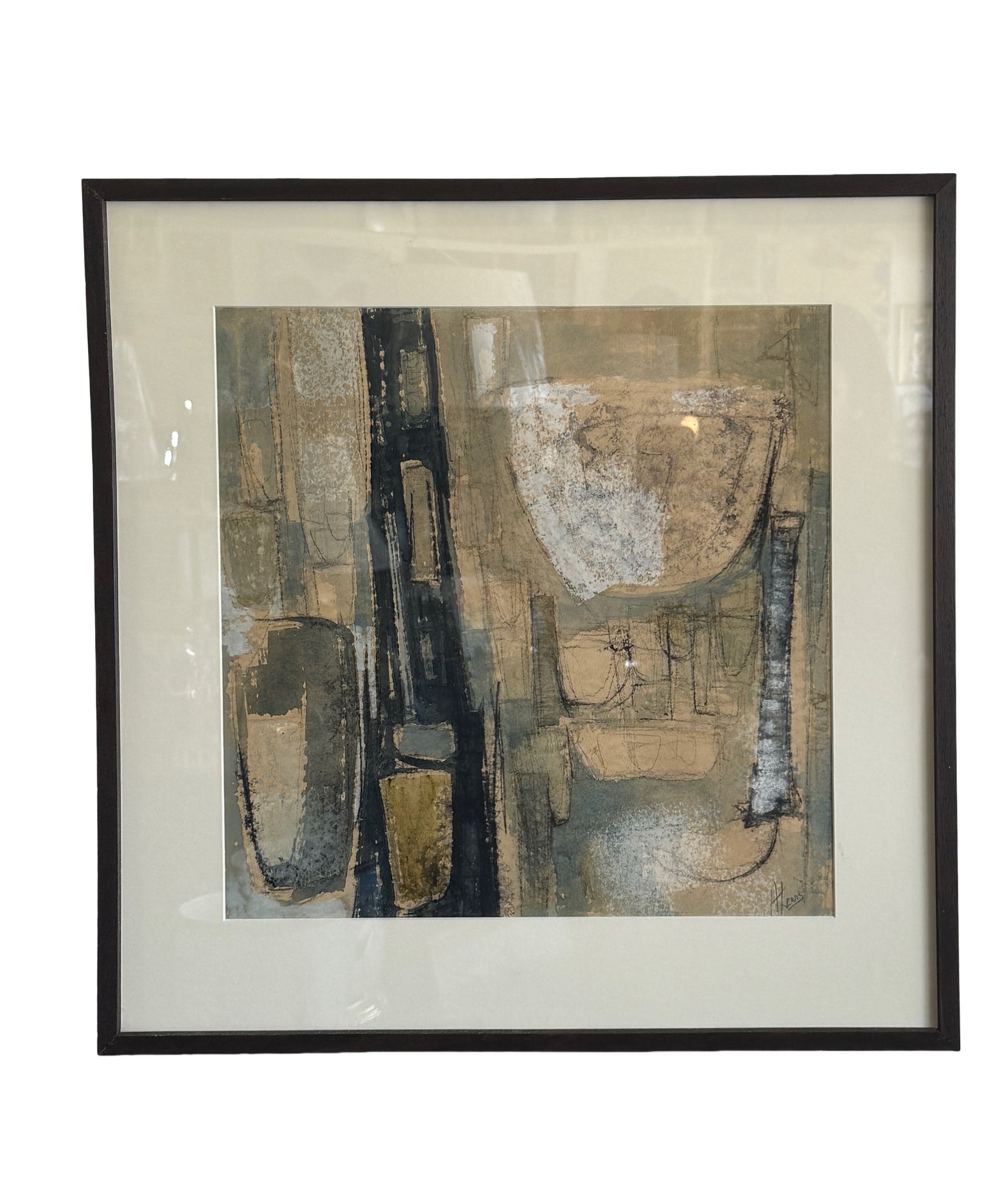 Harold Lewis, Watercolor on Paper