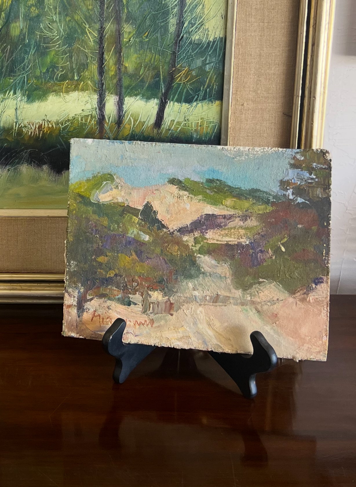 Mary Giammarino Original Acrylic and Oil on Panel