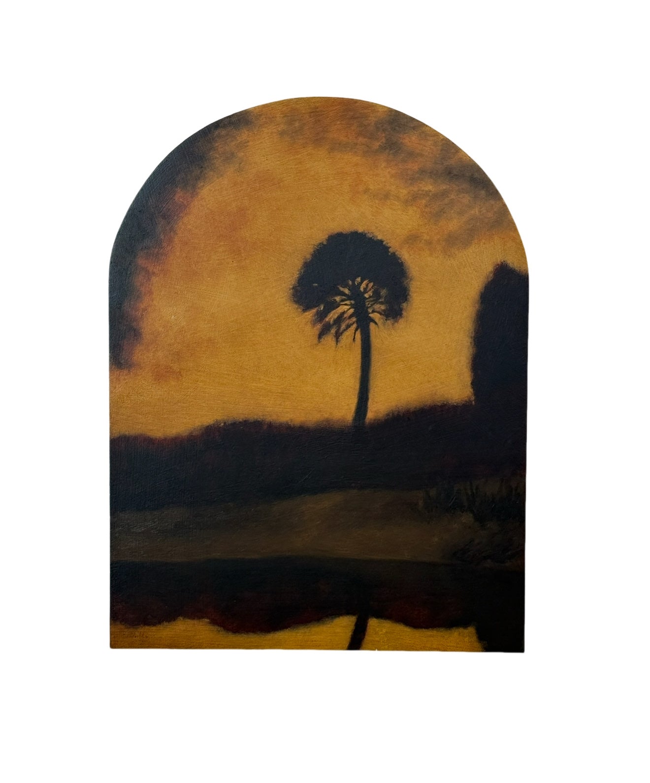 Curtis Phillips Oil on Board
