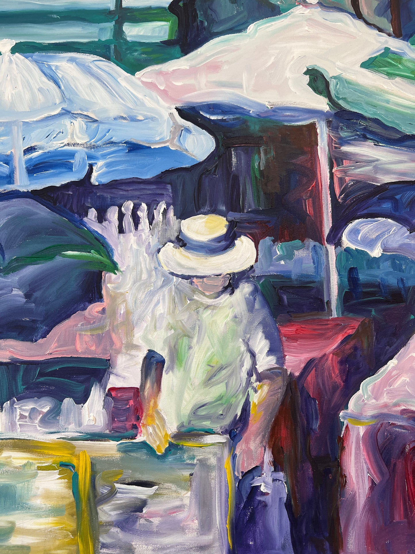 P Jones Acrylic on Canvas