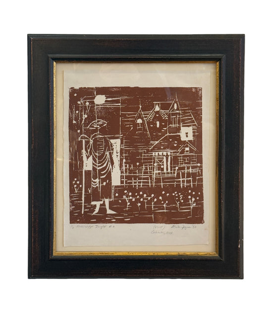 Don Zanfagna, Woodcut on Paper