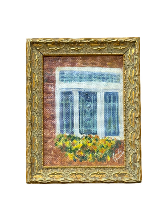 Vintage Oil Painting of Charleston by Linda Churchill